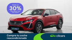 Rojo Usado 2024 Peugeot 408 Allure Berlina | 29.490 € (Precio justo)