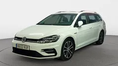 Blanco Usado 2017 VW Golf Sportsvan Sportline Monovolumen | 17.850 € (Precio justo)