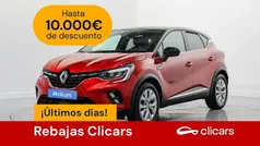 Rojo Usado 2022 Renault Captur Zen SUV | 19.490 € (Precio justo)