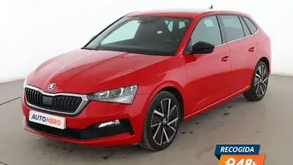 Usado Skoda Scala Ambition 150 CV (110 kW) 2021 Rojo Utilitario