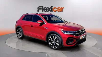 Usado VW T-Roc R-line 150 CV (110 kW) 2023 Rojo SUV