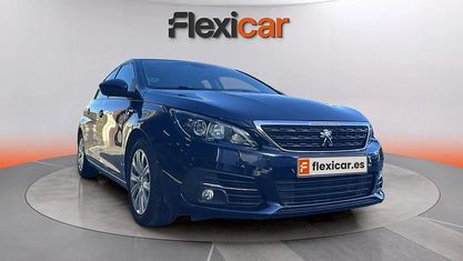 Usado Peugeot 308 Style 131 CV (96 kW) 2020 Azul Utilitario