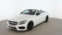 Blanco Usado 2016 Mercedes C220 AMG line Descapotable | 29.199 € (Precio justo)