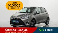 Gris Usado 2018 Toyota Yaris Berlina | 13.690 € (Precio justo)