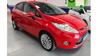 Brugt Ford Fiesta Titanium 96 HK (70 kW) 2010 Rød Hatchback