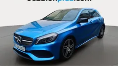Azul Usado 2017 Mercedes A200 AMG line Utilitario | 19.990 € (Precio justo)