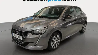 Usado Peugeot 208 Active 102 CV (75 kW) 2023 Gris Utilitario