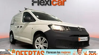 Usado VW Caddy 102 CV (75 kW) 2021 Blanco Monovolumen