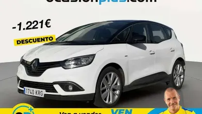 Usado Renault Scénic Zen 140 CV (102 kW) 2018 Blanco Monovolumen
