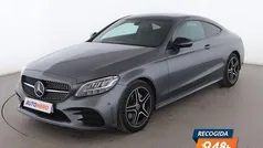 Gris Usado 2021 Mercedes C220 AMG line Coupe | 34.999 € (Super precio)