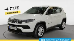 Blanco Usado 2022 Jeep Compass Limited SUV | 21.090 € (Precio justo)