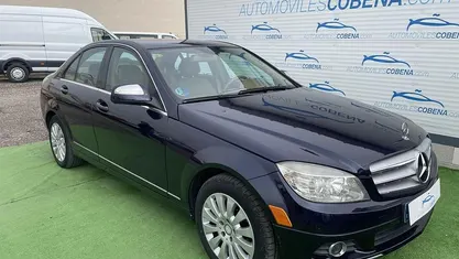 Azul Usado 2007 Mercedes C280 Elegance Berlina | 11.999 € (Precio justo)