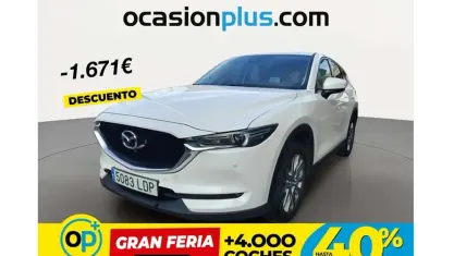 Usado Mazda CX-5 150 CV (110 kW) 2019 Blanco SUV