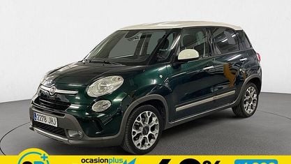 Begagnad Fiat 500L Trekking 105 HK (77 kW) 2015 Grön Minibuss