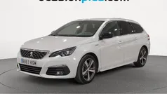 Blanco Usado 2017 Peugeot 308 GT-line Familiar | 10.990 € (Precio justo)