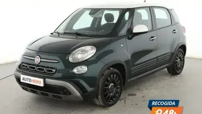 Usado Fiat 500L Connect 95 CV (69 kW) 2021 Verde Monovolumen