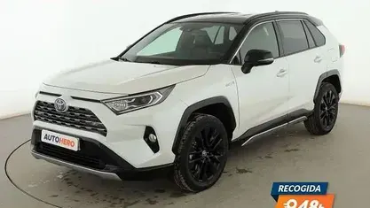 Occasion Toyota RAV4 Hybrid Style 218 ch (160 kW) 2021 Blanc SUV