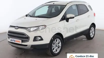 Usado Ford Ecosport Titanium 126 CV (92 kW) 2017 Blanco SUV