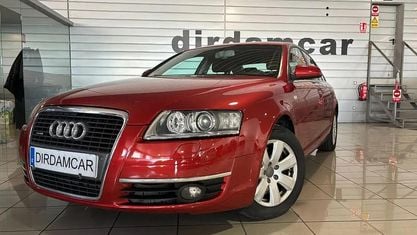 Brugt Audi A6 233 HK (171 kW) 2007 Rød Sedan
