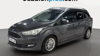 Usado Ford Grand C-Max Trend 125 CV (91 kW) 2016 Gris Monovolumen
