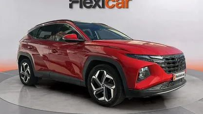 Rojo Usado 2021 Hyundai Tucson SUV | 23.490 € (Precio justo)
