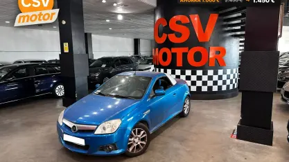 Usado Opel Tigra Sport 125 CV (91 kW) 2006 Azul Descapotable