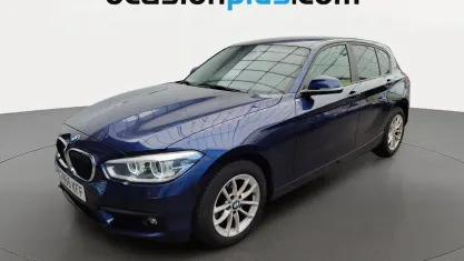 Usado BMW 116 116 CV (85 kW) 2017 Azul Utilitario