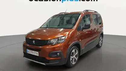 Usado Peugeot Rifter GT-line 110 CV (80 kW) 2019 Marrón Monovolumen