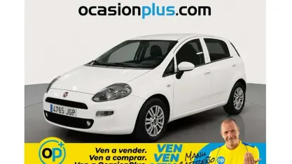 Usado Fiat Punto Easy 75 CV (55 kW) 2015 Blanco Utilitario