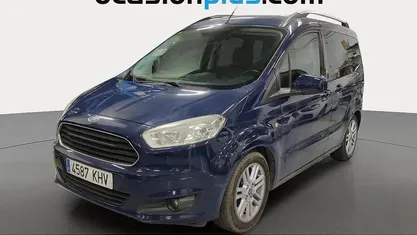 Usado Ford Tourneo Courier Titanium 102 CV (75 kW) 2018 Azul Monovolumen