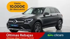 Gris Usado 2021 Mercedes GLC300e SUV | 43.490 € (Buen precio)