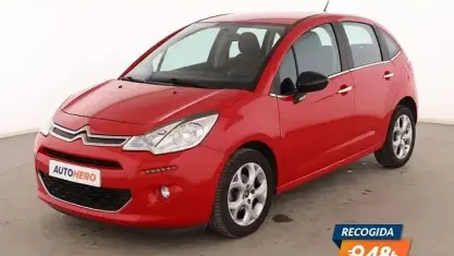 Usado Citroën C3 PureTech 82 CV (60 kW) 2016 Rojo Utilitario