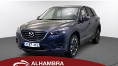Blanco Usado 2017 Mazda CX-5 Luxury SUV | 15.390 € (Precio justo)
