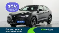 Negro Usado 2024 Alfa Romeo Stelvio Sprint SUV | 34.990 € (Super precio)