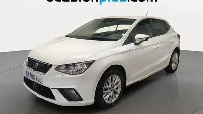 Usado Seat Ibiza Style 95 CV (69 kW) 2018 Blanco Utilitario