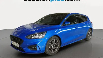 Usado Ford Focus ST-Line 150 CV (110 kW) 2018 Azul Utilitario