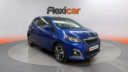 Usado Peugeot 108 Allure 72 CV (52 kW) 2021 Azul Utilitario