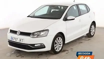 Używany VW Polo Advance 90 KM (66 kW) 2015 Biały Sedan/Limuzyna