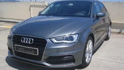 Usado Audi A3 Advanced Plus 110 CV (80 kW) 2015 Gris Berlina