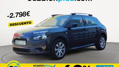 Usado Citroën C4 Cactus Feel 82 CV (60 kW) 2017 Negro Utilitario