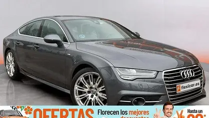 Usado Audi A7 Sportback 272 CV (200 kW) 2017 Gris Utilitario