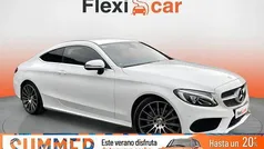 Blanco Usado 2017 Mercedes C220 Coupe | 26.790 € (Precio justo)