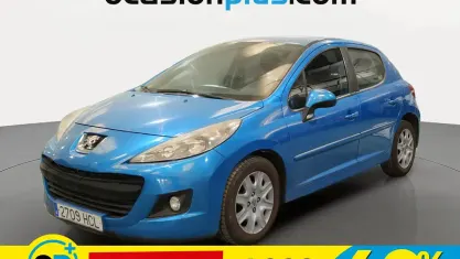 Usado Peugeot 207 Business-Line 70 CV (51 kW) 2011 Azul Utilitario