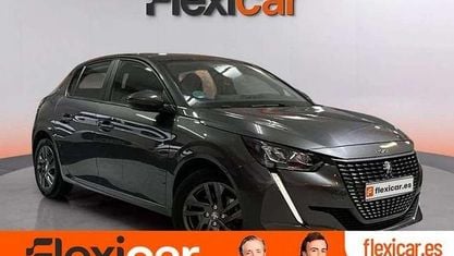 Usado Peugeot 208 Style 101 CV (74 kW) 2021 Gris Utilitario