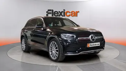 Usado Mercedes GLC220 194 CV (142 kW) 2021 Negro SUV