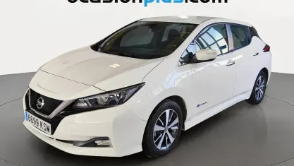 Usado Nissan Leaf N-Connecta 160 kW (218 CV) 2018 Blanco Utilitario