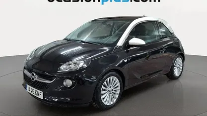 Usado Opel Adam Glam 101 CV (74 kW) 2018 Negro Utilitario