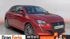 Rojo Usado 2021 Peugeot 208 Active Utilitario | 12.490 € (Precio justo)