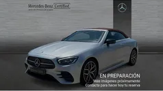 Gris / plateado Usado 2023 Mercedes E220 Descapotable | 59.990 € (Buen precio)