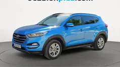 Azul Usado 2017 Hyundai Tucson SUV | 17.490 € (Precio justo)
